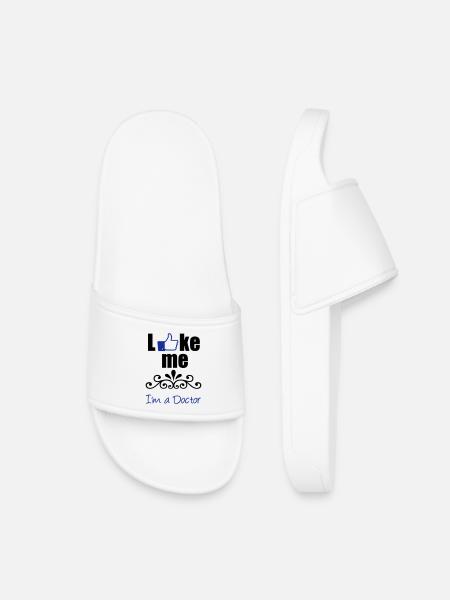 Like the Doctor - Kids’ Pool Sliders - white