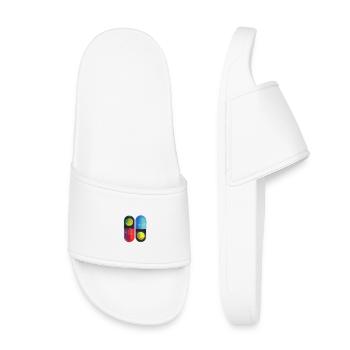 matrix nirvana - Claquettes enfant - blanc - Devant