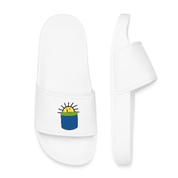 Soleil - Claquettes enfant - blanc - Devant