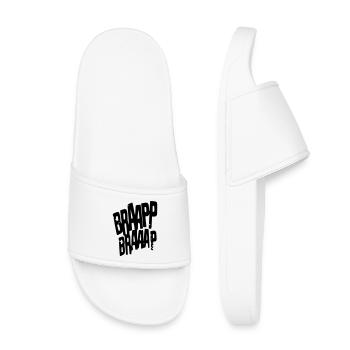Braaapp - Claquettes enfant - blanc - Devant