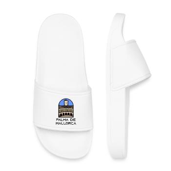 Palma de Mallorca - Bellver Castle - Kids’ Pool Sliders - white - Front
