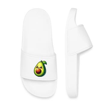 Avocado - Kids’ Pool Sliders - white - Front