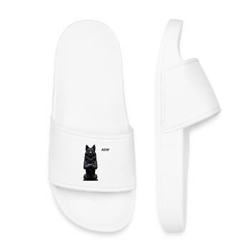 No Black Shepherd Shepherd Owner - Kids’ Pool Sliders - white - Front