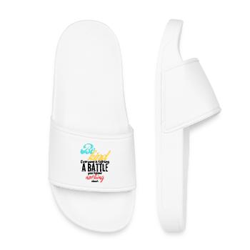Be Kind - Kids’ Pool Sliders - white - Front