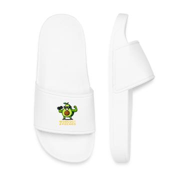 Fruit de fitness d’avocat pour l’entraînement - Claquettes enfant - blanc - Devant