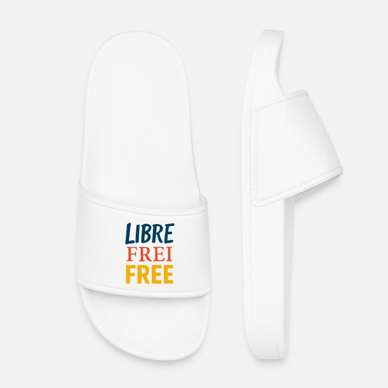 Libre - Claquettes enfant - blanc