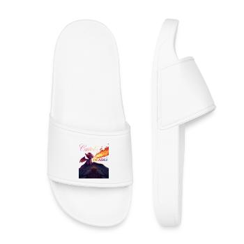 Dragon mignon et mortel - Claquettes enfant - blanc - Devant