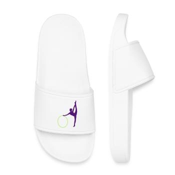 Gymnastique rythmique - Claquettes enfant - blanc - Devant