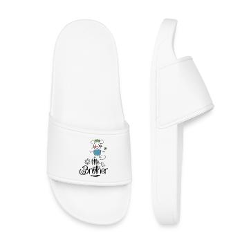 Petit frère - Claquettes enfant - blanc - Devant