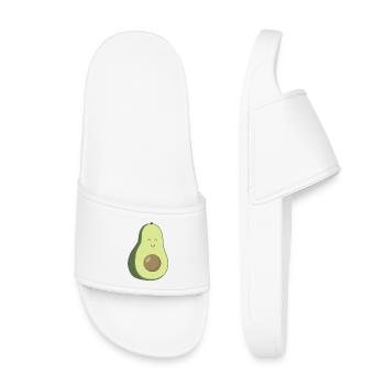 avocado - Kids’ Pool Sliders - white - Front