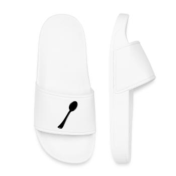 Cuiller - Claquettes enfant - blanc - Devant