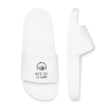 Pourquoi est-ce que je roule sans batterie ? Batterie vide ? Roulez - Claquettes enfant - blanc - Devant