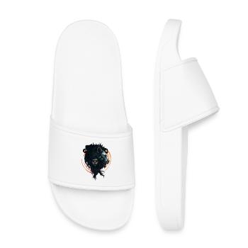 La symbiose de la force et de la grâce - Claquettes enfant - blanc - Devant