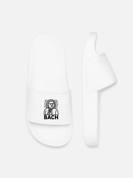 Jean-Sébastien Bach - Claquettes enfant - blanc