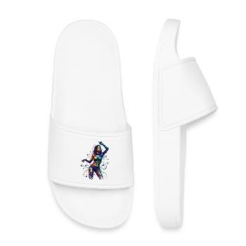Vibe Motion - Claquettes enfant - blanc - Devant