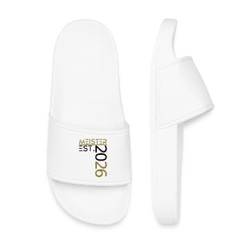 Master est. 2026 - Claquettes enfant - blanc - Devant