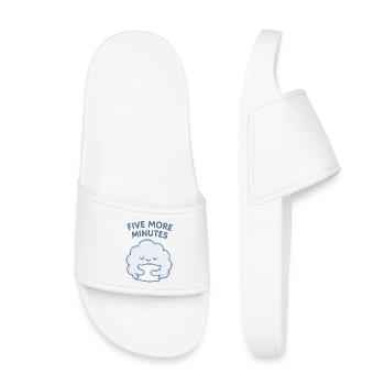 Cinq minutes de plus Cloud Hug - Claquettes enfant - blanc - Devant