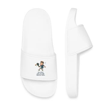 Padelwitz balayé par les vents - Claquettes enfant - blanc - Devant