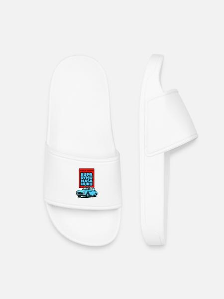 Siren, smoke pile, mass of bang - Kids’ Pool Sliders - white