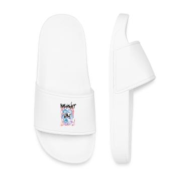 SHARKYS OLDHOUSE Number one - Kids’ Pool Sliders - white - Front