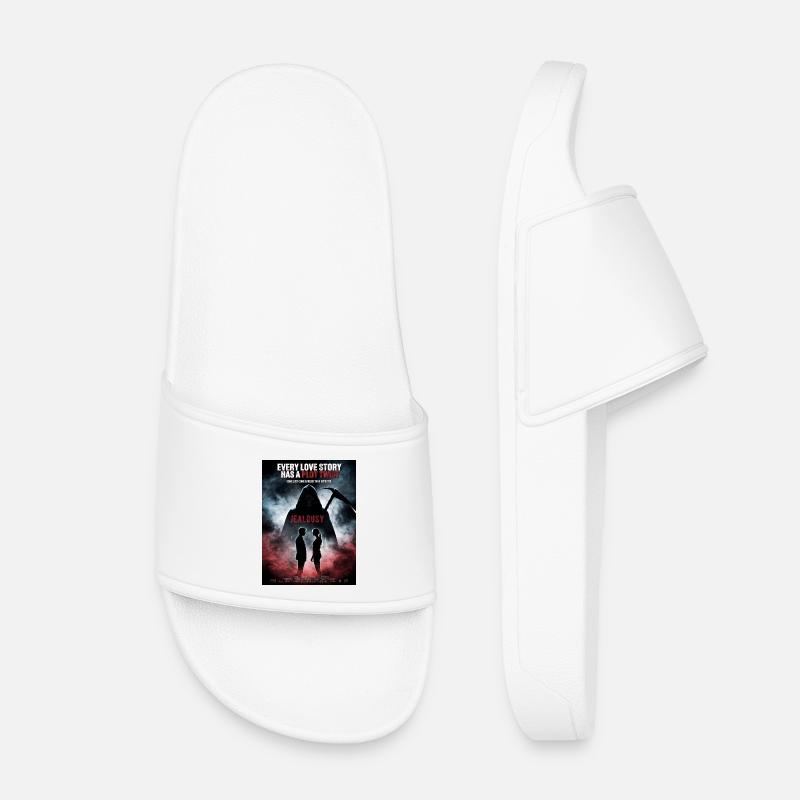 Plot Twist Love Jealousy - Kids’ Pool Sliders - white