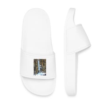 Cascade d'Islande - Claquettes enfant - blanc - Devant