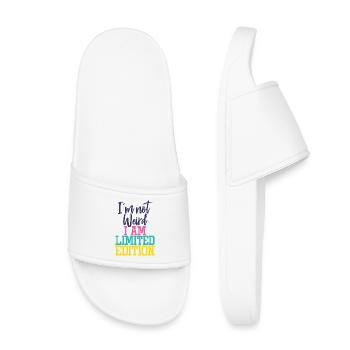 Je ne suis pas bizarre, je suis en édition limitée - Claquettes enfant - blanc - Devant