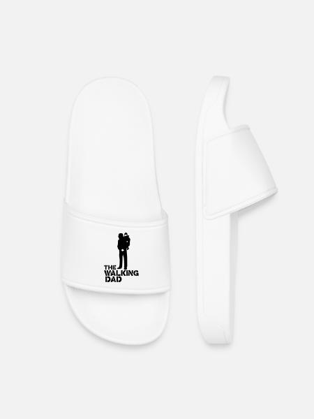 the walking dad - Kinder Badelatschen - Weiß