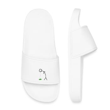 Chiffre de bâton - Claquettes enfant - blanc - Devant