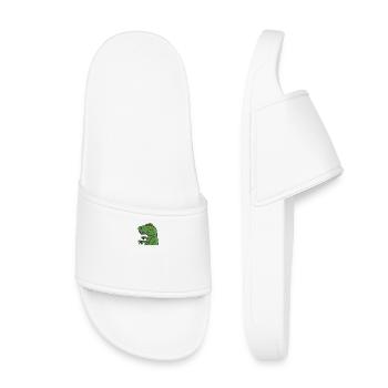 Dinosaure T-Rex - Claquettes enfant - blanc - Devant