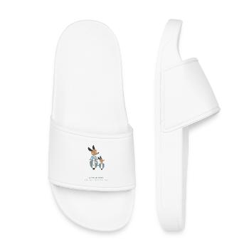 LITTLE BOY, FATHER AND SON - Kids’ Pool Sliders - white - Front