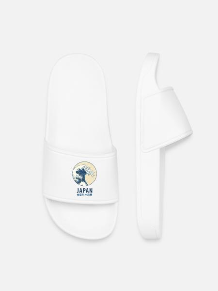 Kanagawa, Japon - Claquettes enfant - blanc