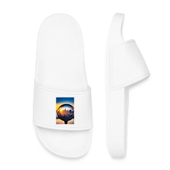 Ville de Kugel - Claquettes enfant - blanc - Devant