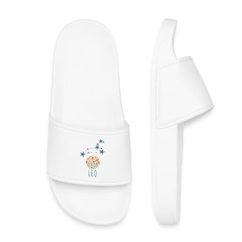 La constellation du Lion - Claquettes enfant - blanc - Devant