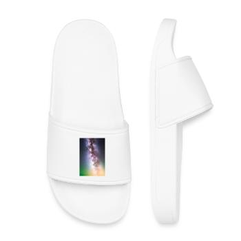 Espace et planètes - Claquettes enfant - blanc - Devant