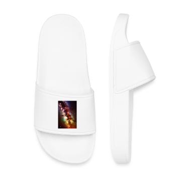 Espace et planètes - Claquettes enfant - blanc - Devant