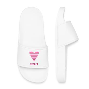 THANK YOU. MISTRESS. MASTER. THANK YOU MISTRESS - Kids’ Pool Sliders - white - Front