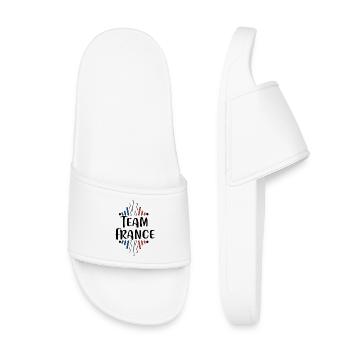 Team France - France - La France - France - Claquettes enfant - blanc - Devant