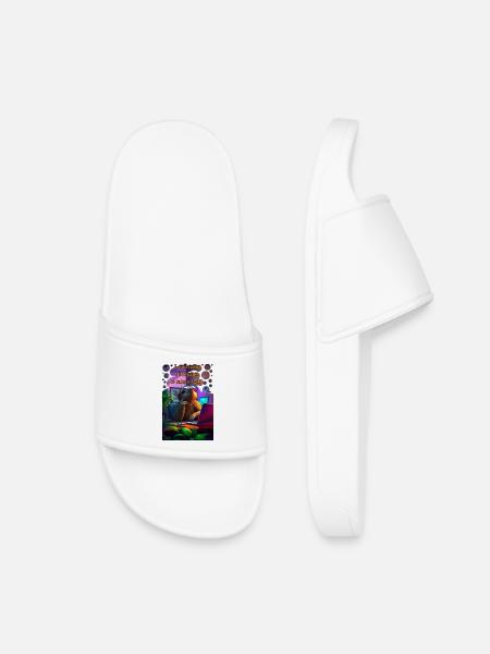 And today I risk a look sloth in the office - Kids’ Pool Sliders - white