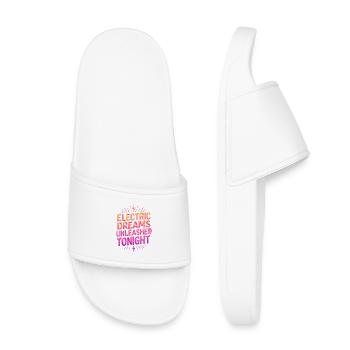 Electric Dreams - Reves Electriques - Claquettes enfant - blanc - Devant