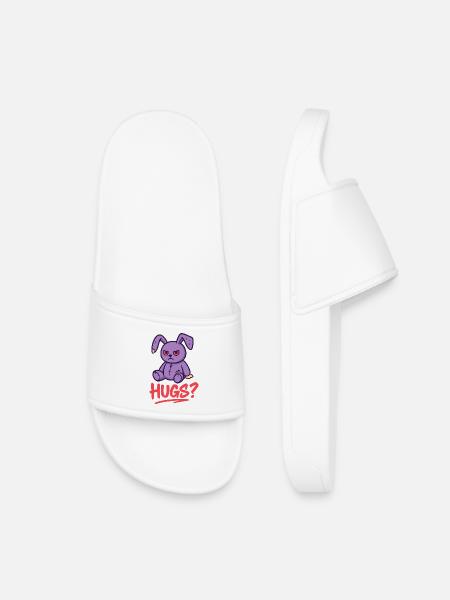 Grummel Rabbit - Kids’ Pool Sliders - white