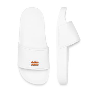Fier d’être un petit Bacon - Claquettes enfant - blanc - Devant