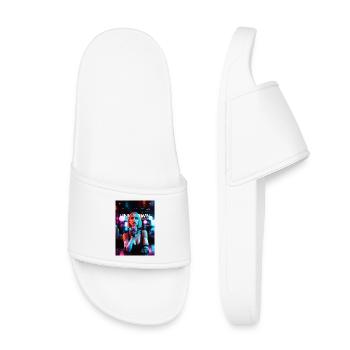 Rêves de néons - Claquettes enfant - blanc - Devant