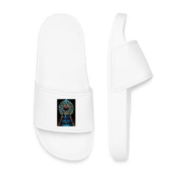 Guan humanoïde sur la passerelle - Claquettes enfant - blanc - Devant