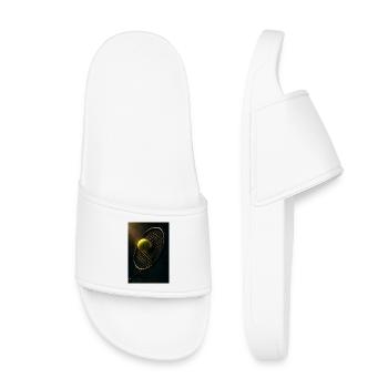 Sports - Tennis, racket and ball - Kids’ Pool Sliders - white - Front