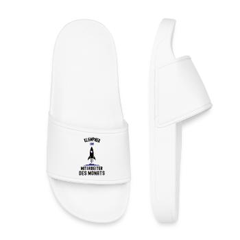 Employee of the Month Plumber Best Man Thank You - Kids’ Pool Sliders - white - Front