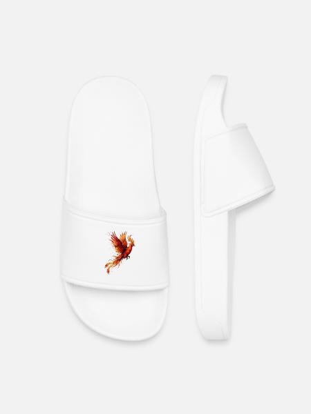 Tempête de feu Phoenix - Claquettes enfant - blanc
