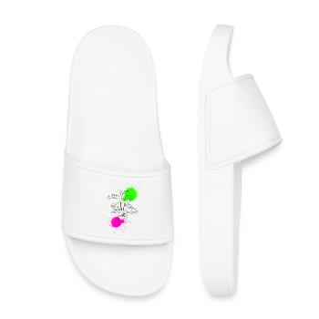 Funky Monstera - Claquettes enfant - blanc - Devant