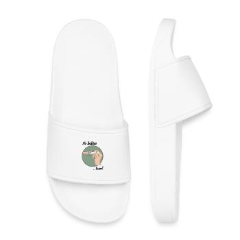 Pas de bébés - Claquettes enfant - blanc - Devant