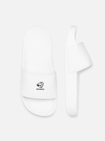 Technical Boulder - Kids’ Pool Sliders - white